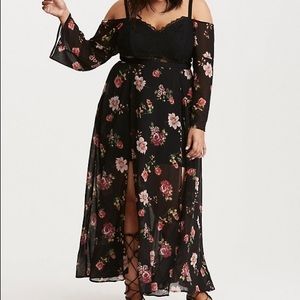 Maxi floral dress